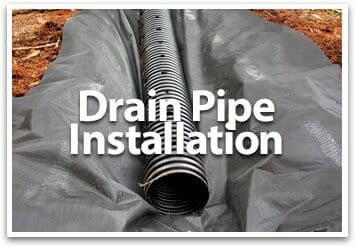 drain pipe installation