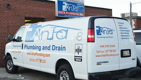 Anta Plumbing maintenance van vehicle