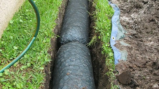 french drain replacement