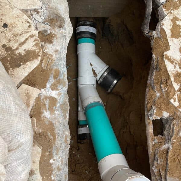 Sewer pipe replacement